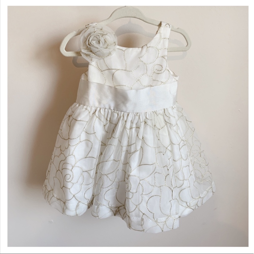 JANIE and JACK SPECIAL OCCASION Embroidered Dress